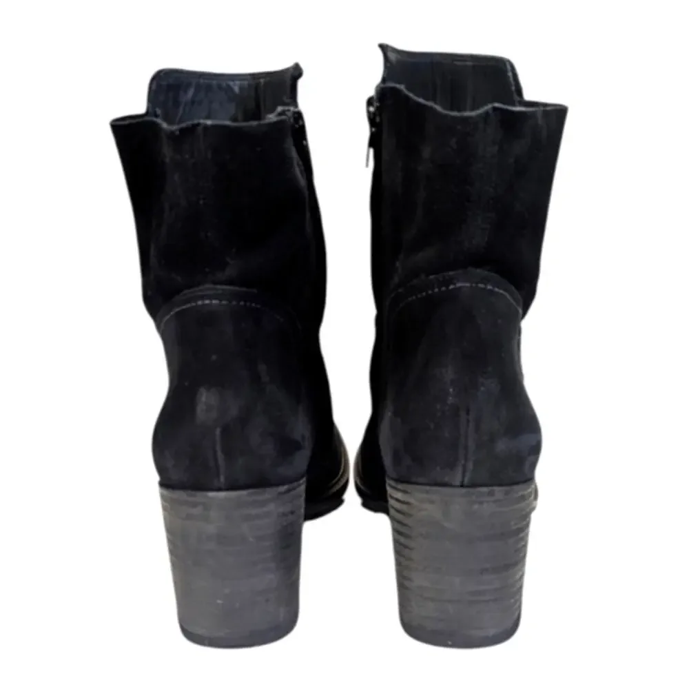 Paul Green Diedra Booties GUC $450 Size UK 6.5 US 9    S3712